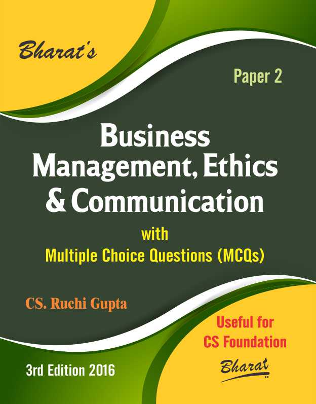 Questions On Ethics And Management