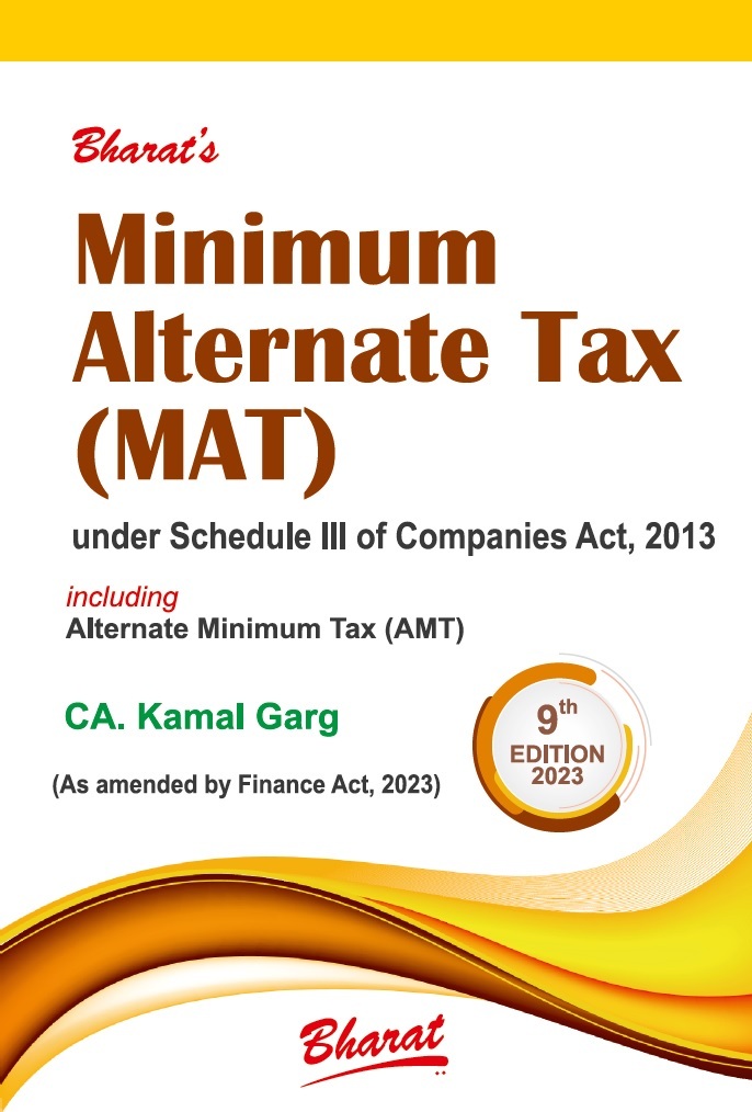 MINIMUM ALTERNATE TAX (MAT) under Schedule III of Companies Act, 2013 