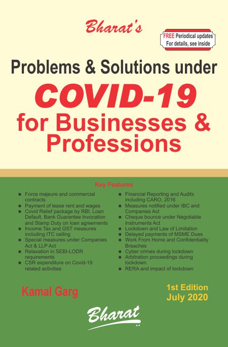 Problems & Solutions under COVID-19 for Businesses & Professions